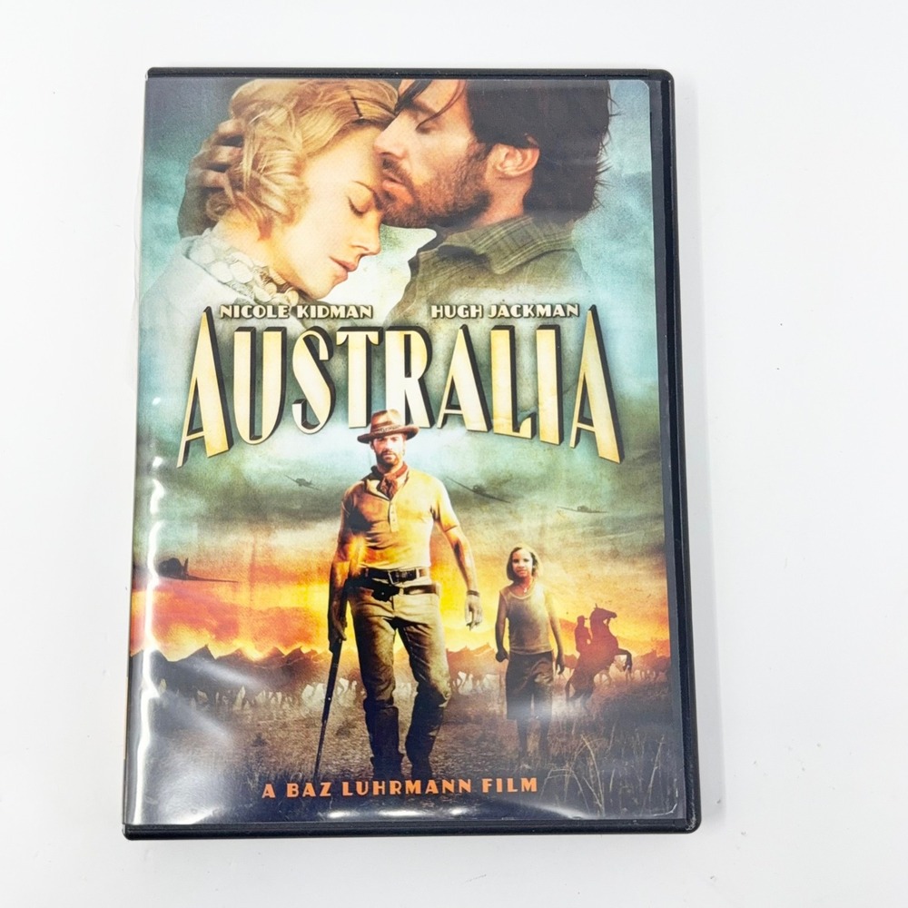 Australia DVD 2008 Baz Luhrmann Nicole Kidman Hugh Jackman 20th Century Fox